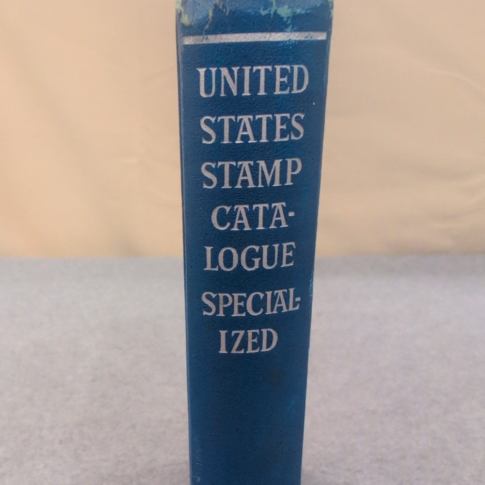 Scott Specialized Catalogue of United States Stamps 1962 Fortieth Edition Blue